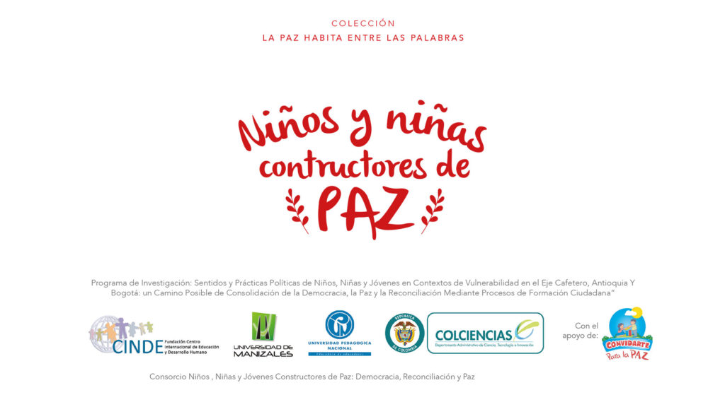 Cuento infantil ilustrado Niños y niñas constructores de paz